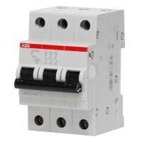Выключатель автоматический модульный 3п C 63А 6кА SH203 ABB 2CDS213001R0634