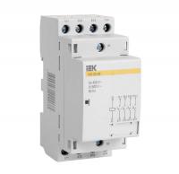 Контактор модульный КМ20-40 20А/4п AC ИЭК MKK20-20-40