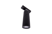 Трековый  LED светильник круглый черный 10 Вт 3000К LDT-RBL-10W-WW (LD-3025)