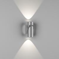 Бра двухстороннее SPRUT, Серебро, 6Вт, 3000K, IP54, GW-A213-6-SL-WW