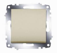 Механизм выключателя 1-кл. СП Cosmo 10А IP20 титаниум ABB 619-011400-200