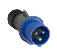 Вилка кабельная Easy&Safe 216EP6 16А 2P+E IP44 6ч ABB 2CMA101947R1000