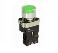 Кнопка LAY5-BW3361 с подсв. зел. 1з ИЭК BBT50-BW-K06