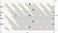 Лента светодиодная LUMKER, 2835, 350 LED/м, 31 Вт/м, 24В, IP33, Нейтральный белый (4000K)