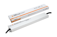 Ультратонкий блок питания в металлическом корпусе, IP67, 200W, 12V