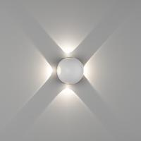 Настенный светильник SFERA-DBL, Белый, 4Вт, 3000K, IP54, GW-A161-4-4-WH-WW