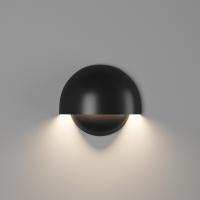 Настенный светильник MUSHROOM, Матовый черный, 10Вт, 4000K, IP54, GW-A818-10-BL-NW