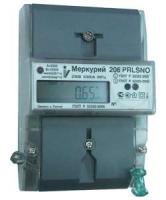 Счетчик "Меркурий" 206 RN 1ф 5-60А 1.0/2.0 класс точн. многотариф. оптопорт RS485 ЖКИ Моск. вр. Инкотекс 32575