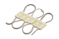 Модуль светодиодый бинованный SWG , 3LED, 0,3Вт, 12В, IP65, Цвет: 6000-6500К Холодный белый, провод 5,2см