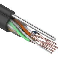 Кабель FTP 4х2х24AWG кат.5е медь с тросом 305м (м) Rexant 01-0144