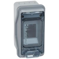 Щиток Plexo&sup3; с DIN рейкой на 2+1M IP65