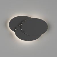 Настенный светильник O-SHADE, Черный, 12Вт, 3000K, IP20, GW-6809R-12-BL-WW