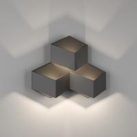 Бра декоративное PALMIRA, Черный, 9Вт, 4000K, IP20, GW-1101-3-9-BL-NW