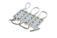 SMD2835, 3 LED, 9000-12000K, IP65 0.48W DC12V 120° 66-72 LM
