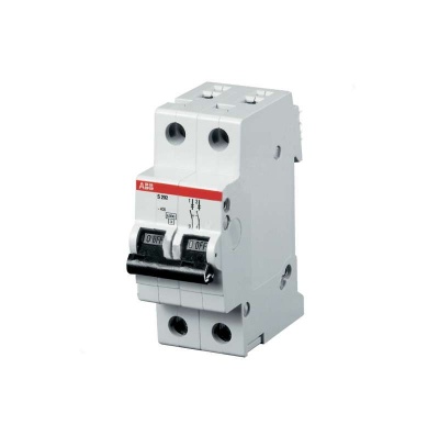 Выключатель автоматический модульный 2п C 16А 4.5кА SH202L ABB 2CDS242001R0164