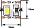 Лента светодиодная стандарт 2835, 100 LED/м, 24 Вт/м, 12В , IP20, Цвет: Нейтральный белый