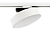 Трековый трёхфазный светильник IMD 25W Белый 3000К IMD-GA-0320BR-WH-WW