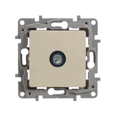 Механизм розетки TV СП Etika оконечная 5дБ сл. кость Leg 672365