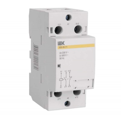 Контактор модульный КМ63-20 63А/2п AC ИЭК MKK10-63-20