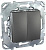 Механизм переключателя 2-кл. СП UNICA TOP графит SchE MGU5.213.12ZD