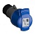 Розетка кабельная 216EC6 Easy&Safe 216EC6 16А 2P+E IP44 6ч ABB 2CMA102003R1000