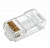 Джек комп. RJ45 8P-8C кат.6е (со вставкой) REXANT 05-1031