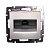 Механизм розетки информ. 1-м СП Valena RJ45 CAT.5Е UTP алюм. Leg 770230