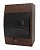 Щит ЩРН-П-6 IP41 темное дерево PROxima EKF pb40-n-6-dark