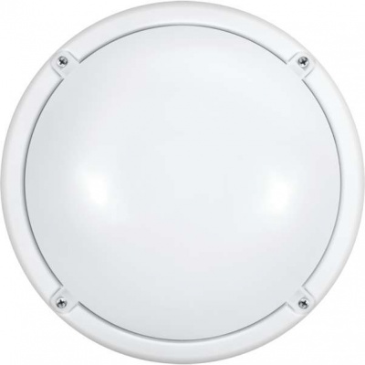 Светильник LED 71 622 OBL-R1-7-4K-WH-IP65-LED-SNRV 7Вт 4000К IP65 (оптико-акустич. датчик) ОНЛАЙТ 71622