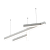 Комплектация Tree-B-5050-NW: Профиль LS 5050, Лента 4x DSG 2835 NW 280L-V24-IP33, 700LED, 26W/m, LUX, подвесы. Без блока питания
